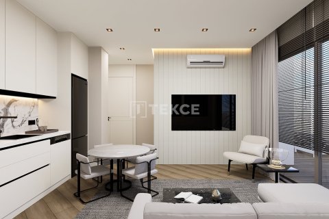 آپارتمان در  Aksu ، ترکیه 1 خوابه ، 91 متر مربع.  شماره 216159 - 22