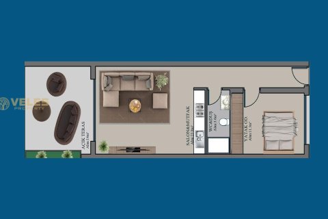 1+1 Apartment  in Esentepe, Girne, Northern Cyprus No. 221373