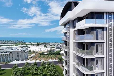 1+1 Lejlighed  i Alanya, Antalya, Tyrkiet Nr. 223676 - 2