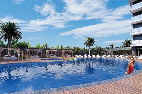 1+1 Lejlighed  i Alanya, Antalya, Tyrkiet Nr. 223676 - 22