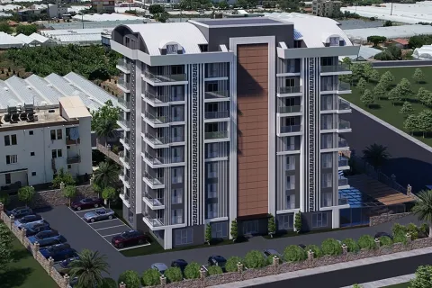 1+1 Lejlighed  i Alanya, Antalya, Tyrkiet Nr. 223676 - 3