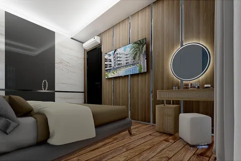 1+1 Lejlighed  i Alanya, Antalya, Tyrkiet Nr. 223676 - 11