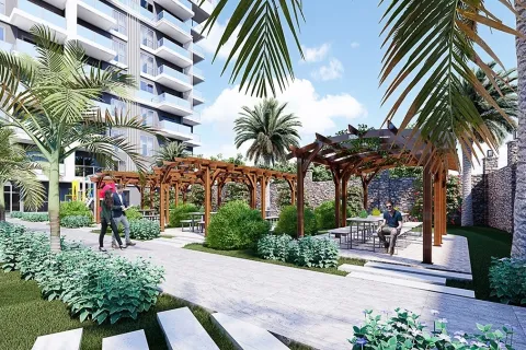 1+1 Lejlighed  i Alanya, Antalya, Tyrkiet Nr. 223676 - 8