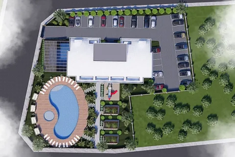 1+1 Lejlighed  i Alanya, Antalya, Tyrkiet Nr. 223676 - 7