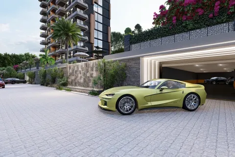 1+1 Lejlighed  i Alanya, Antalya, Tyrkiet Nr. 223673 - 28