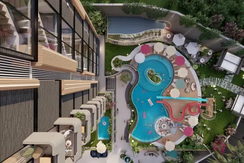 1+1 Lejlighed  i Alanya, Antalya, Tyrkiet Nr. 223673 - 24