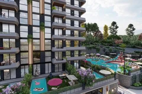 1+1 Lejlighed  i Alanya, Antalya, Tyrkiet Nr. 223673 - 20