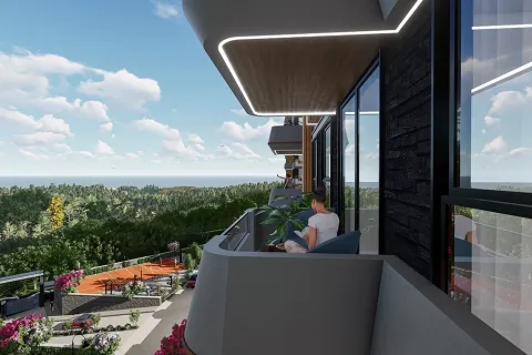 1+1 Lejlighed  i Alanya, Antalya, Tyrkiet Nr. 223673 - 8