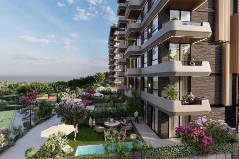 1+1 Lejlighed  i Alanya, Antalya, Tyrkiet Nr. 223673 - 11