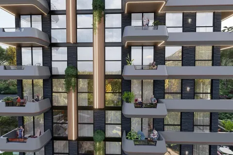 1+1 Lejlighed  i Alanya, Antalya, Tyrkiet Nr. 223673 - 6