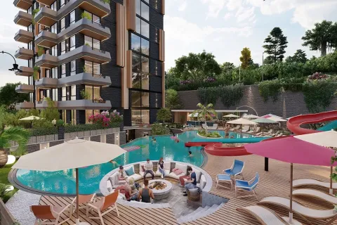 1+1 Lejlighed  i Alanya, Antalya, Tyrkiet Nr. 223673 - 21