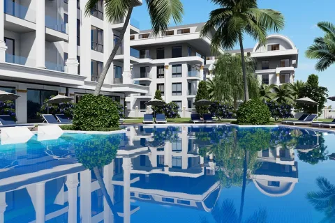 آپارتمان در  Alanya ، ترکیه 1 خوابه ، 50 متر مربع.  شماره 223675 - 23