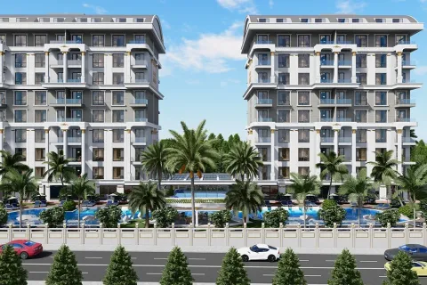 آپارتمان در  Alanya ، ترکیه 1 خوابه ، 50 متر مربع.  شماره 223675 - 13