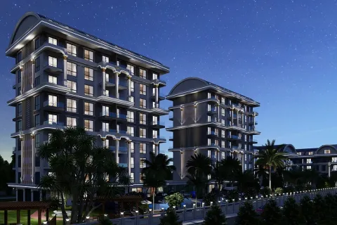 آپارتمان در  Alanya ، ترکیه 1 خوابه ، 50 متر مربع.  شماره 223675 - 24