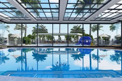 آپارتمان در  Alanya ، ترکیه 1 خوابه ، 50 متر مربع.  شماره 223675 - 22