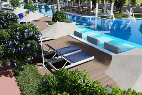 آپارتمان در  Alanya ، ترکیه 1 خوابه ، 50 متر مربع.  شماره 223675 - 30