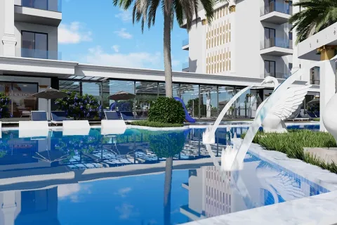 آپارتمان در  Alanya ، ترکیه 1 خوابه ، 50 متر مربع.  شماره 223675 - 21