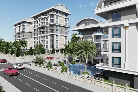 آپارتمان در  Alanya ، ترکیه 1 خوابه ، 50 متر مربع.  شماره 223675 - 5