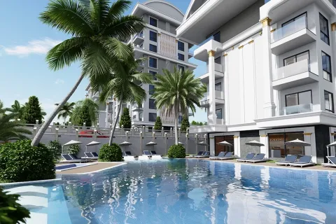 آپارتمان در  Alanya ، ترکیه 1 خوابه ، 50 متر مربع.  شماره 223675 - 6