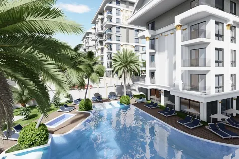 آپارتمان در  Alanya ، ترکیه 1 خوابه ، 50 متر مربع.  شماره 223675 - 2