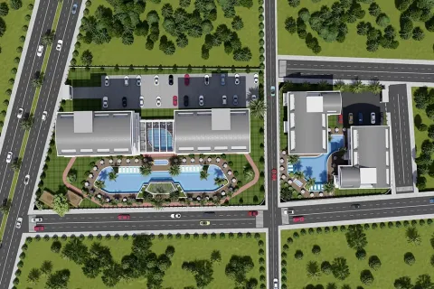 آپارتمان در  Alanya ، ترکیه 1 خوابه ، 50 متر مربع.  شماره 223675 - 7