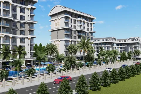 آپارتمان در  Alanya ، ترکیه 1 خوابه ، 50 متر مربع.  شماره 223675 - 12