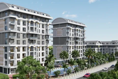 آپارتمان در  Alanya ، ترکیه 1 خوابه ، 50 متر مربع.  شماره 223675 - 3