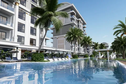 آپارتمان در  Alanya ، ترکیه 1 خوابه ، 50 متر مربع.  شماره 223675 - 4