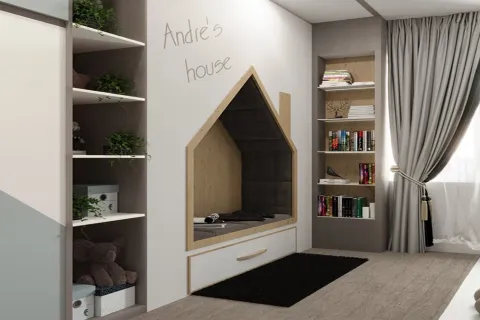 آپارتمان در  Alanya ، ترکیه 2 خوابه ، 94 متر مربع.  شماره 223674 - 20