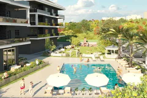 آپارتمان در  Alanya ، ترکیه 2 خوابه ، 94 متر مربع.  شماره 223674 - 3