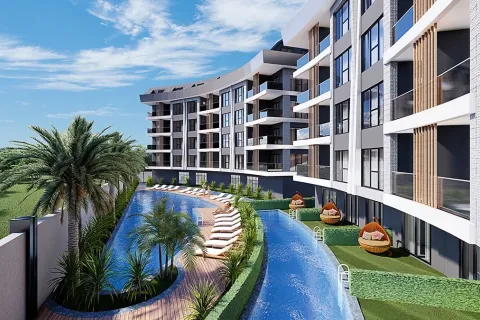 آپارتمان در  Alanya ، ترکیه 1 خوابه ، 50 متر مربع.  شماره 223677 - 9