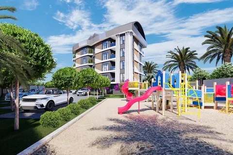 آپارتمان در  Alanya ، ترکیه 1 خوابه ، 50 متر مربع.  شماره 223677 - 15