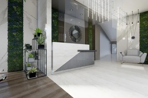 آپارتمان در  Alanya ، ترکیه 1 خوابه ، 50 متر مربع.  شماره 223677 - 19