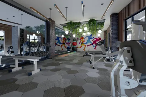 آپارتمان در  Alanya ، ترکیه 1 خوابه ، 50 متر مربع.  شماره 223677 - 21