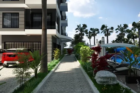 آپارتمان در  Alanya ، ترکیه 2 خوابه ، 96 متر مربع.  شماره 223672 - 22