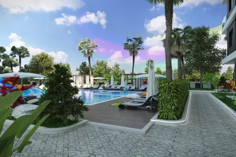 آپارتمان در  Alanya ، ترکیه 2 خوابه ، 96 متر مربع.  شماره 223672 - 12