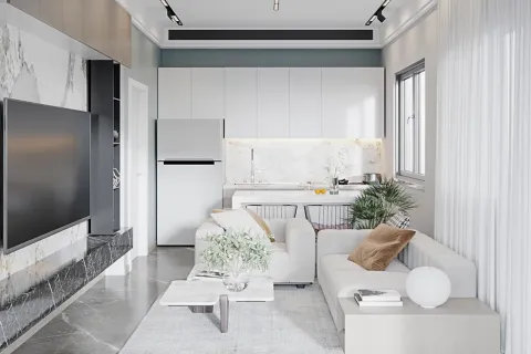 آپارتمان در  Alanya ، ترکیه 2 خوابه ، 96 متر مربع.  شماره 223672 - 30