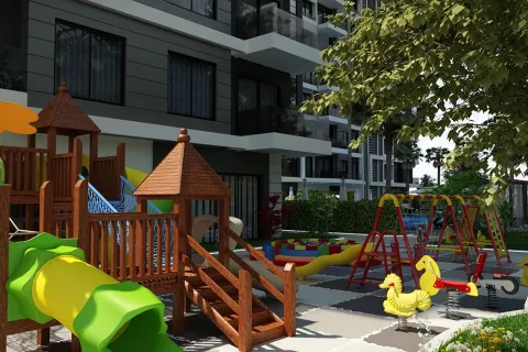 آپارتمان در  Alanya ، ترکیه 2 خوابه ، 96 متر مربع.  شماره 223672 - 21