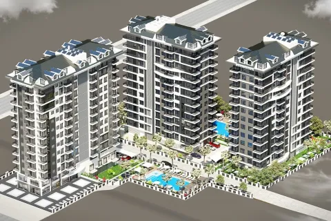 آپارتمان در  Alanya ، ترکیه 2 خوابه ، 96 متر مربع.  شماره 223672 - 7