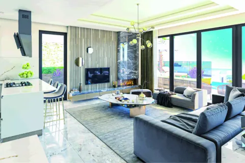 1+1 Lägenhet  i Kargicak, Alanya, Antalya, Turkiet Nr. 223005 - 4