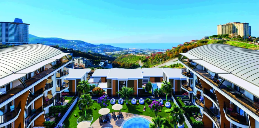 1+1 Lägenhet  i Kargicak, Alanya, Antalya, Turkiet Nr. 223005