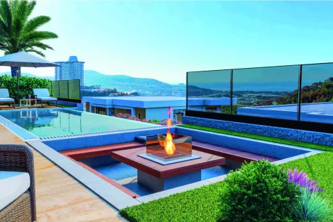 1+1 Lägenhet  i Kargicak, Alanya, Antalya, Turkiet Nr. 223005 - 2