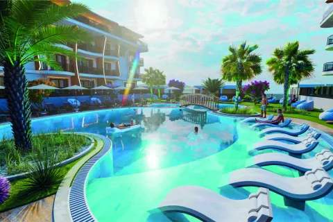 1+1 Lägenhet  i Kargicak, Alanya, Antalya, Turkiet Nr. 223005 - 5