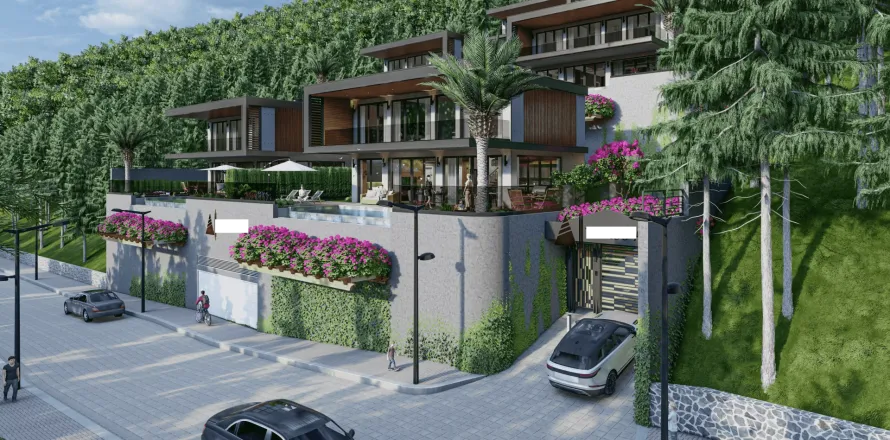 Villa  i Bektas, Alanya, Antalya, Tyrkia Nr. 223003