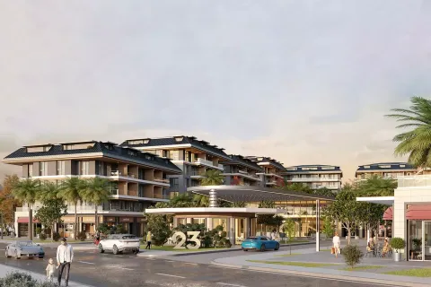 1+1 Lägenhet  i Alanya, Antalya, Turkiet Nr. 223001