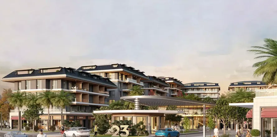 1+1 Lägenhet  i Alanya, Antalya, Turkiet Nr. 223001