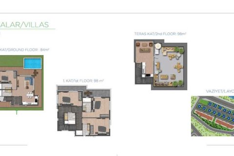 4+1 Villa i Trabzon, Tyrkiet Nr. 234034 - 13