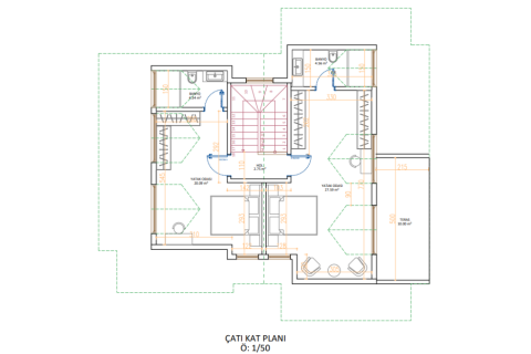 Продажа виллы  в Фетхие, Мугле, Турция 6+1, 250м2, №213022 – фото 27