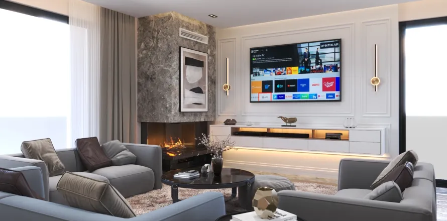 6+1 Lejlighed  i Mugla, Tyrkiet Nr. 224092