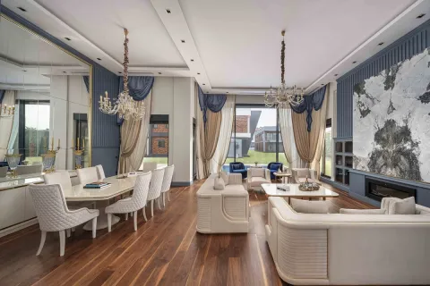 آپارتمان در  Mugla ، ترکیه 6 خوابه ، 435 متر مربع.  شماره 224093 - 4